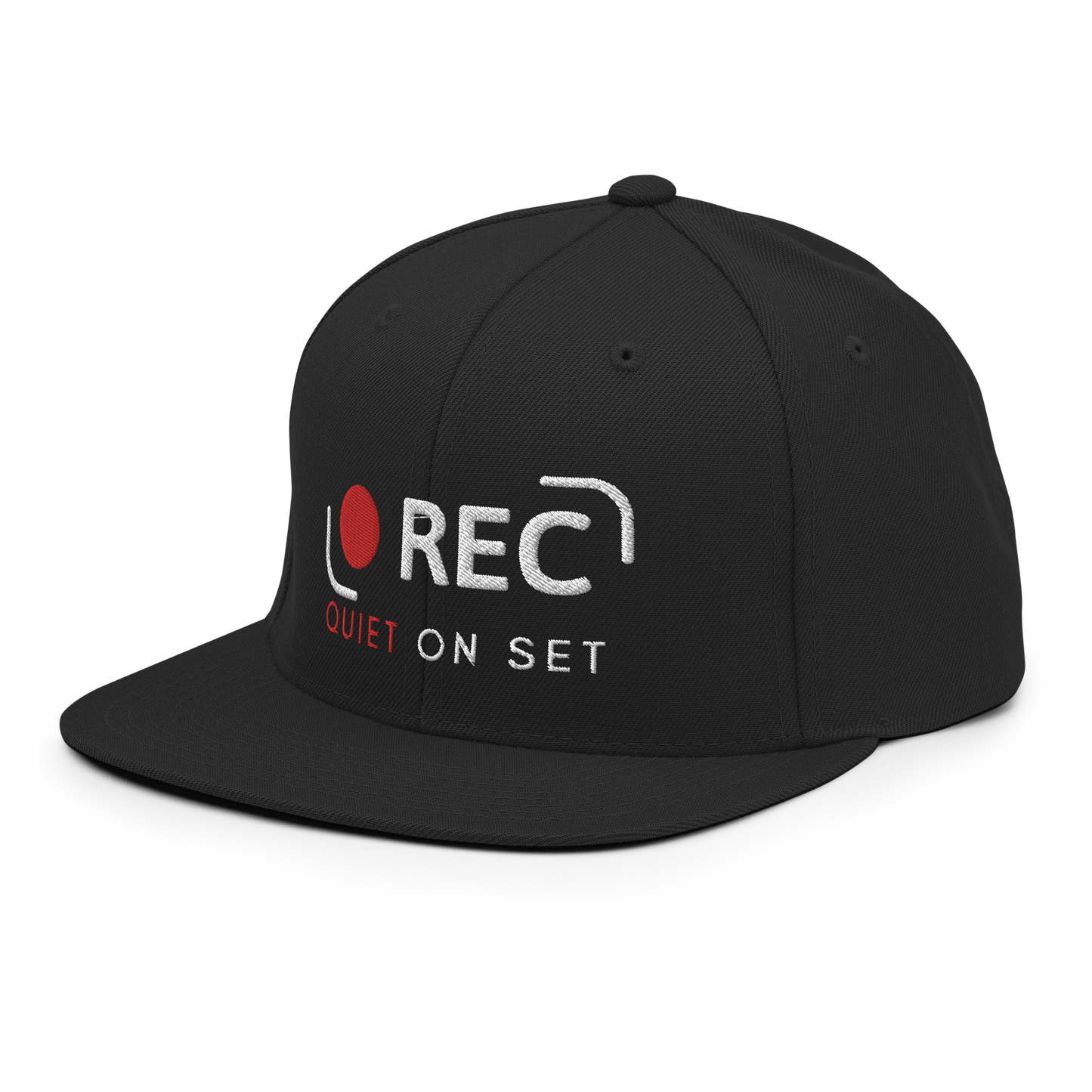 REC - Quiet On Set Snapback Hat (Variant B)
