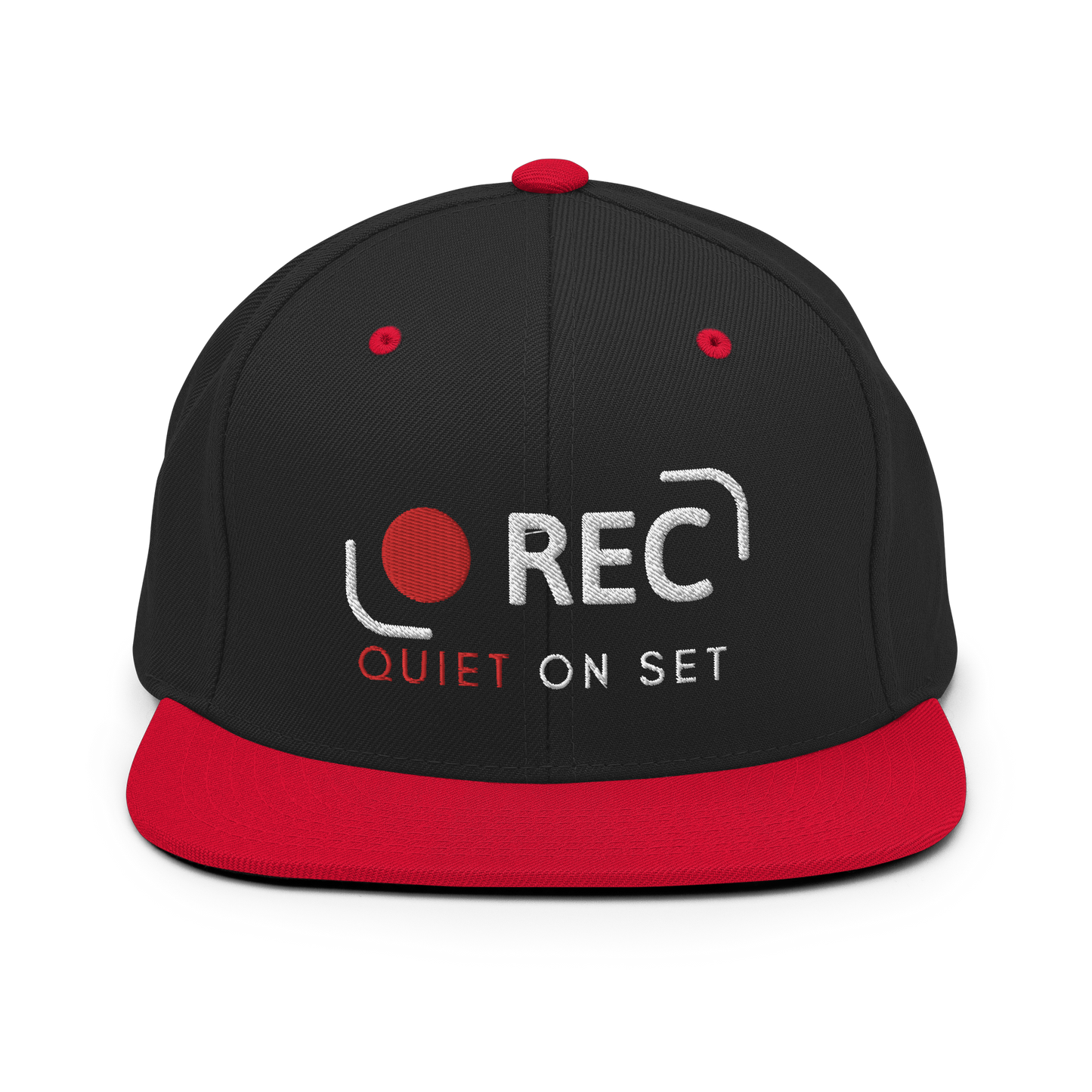 REC - Quiet On Set Snapback Hat (Variant B)