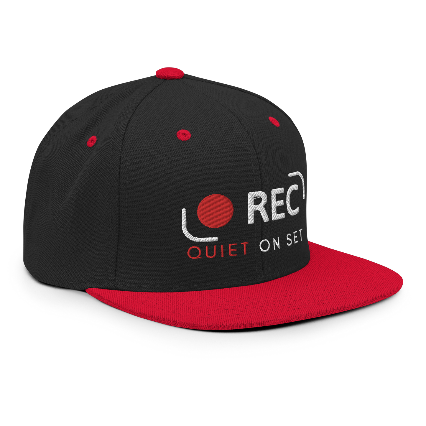 REC - Quiet On Set Snapback Hat (Variant B)