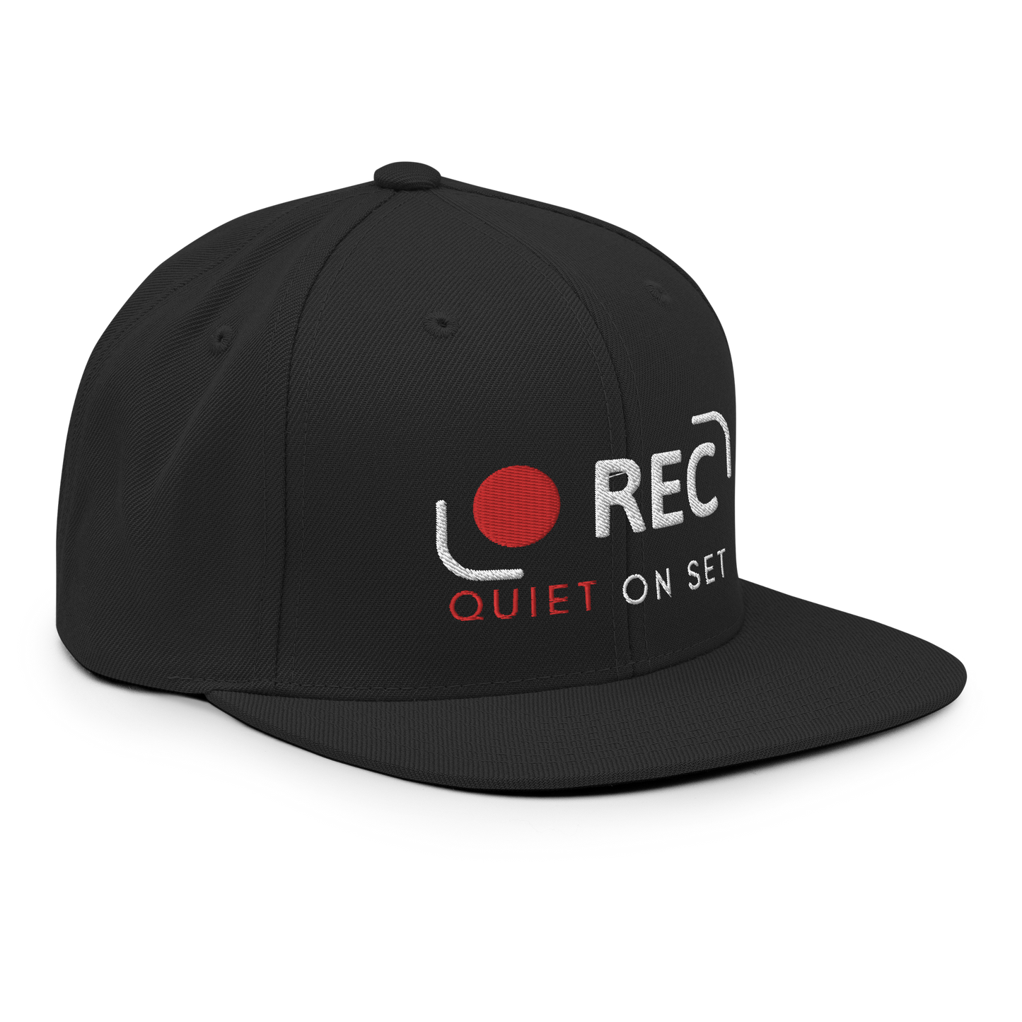 REC - Quiet On Set Snapback Hat (Variant B)