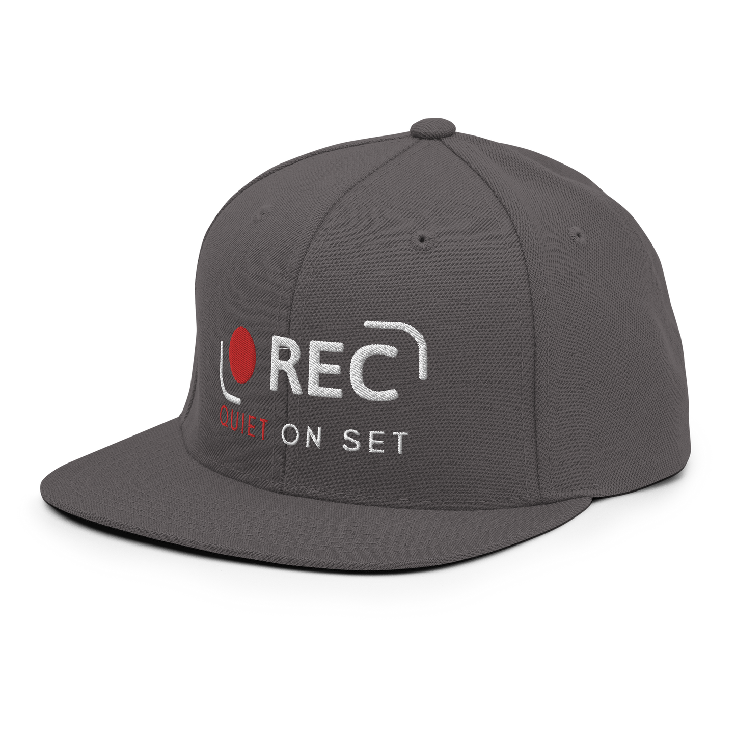 REC - Quiet On Set Snapback Hat (Variant B)