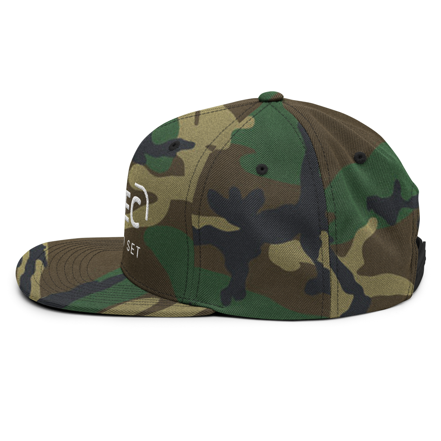 REC - Quiet On Set Snapback Hat (Variant B)