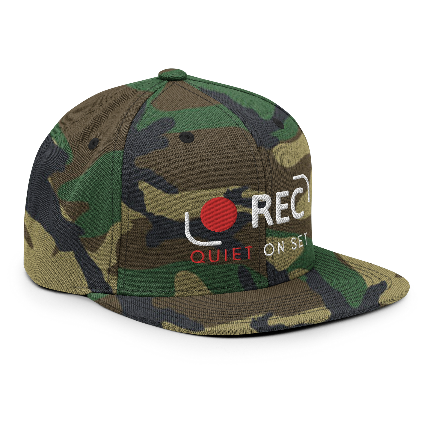 REC - Quiet On Set Snapback Hat (Variant B)
