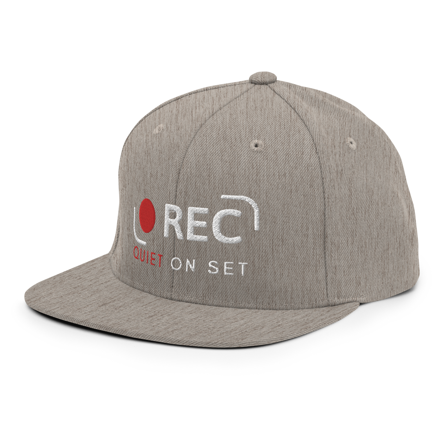 REC - Quiet On Set Snapback Hat (Variant B)