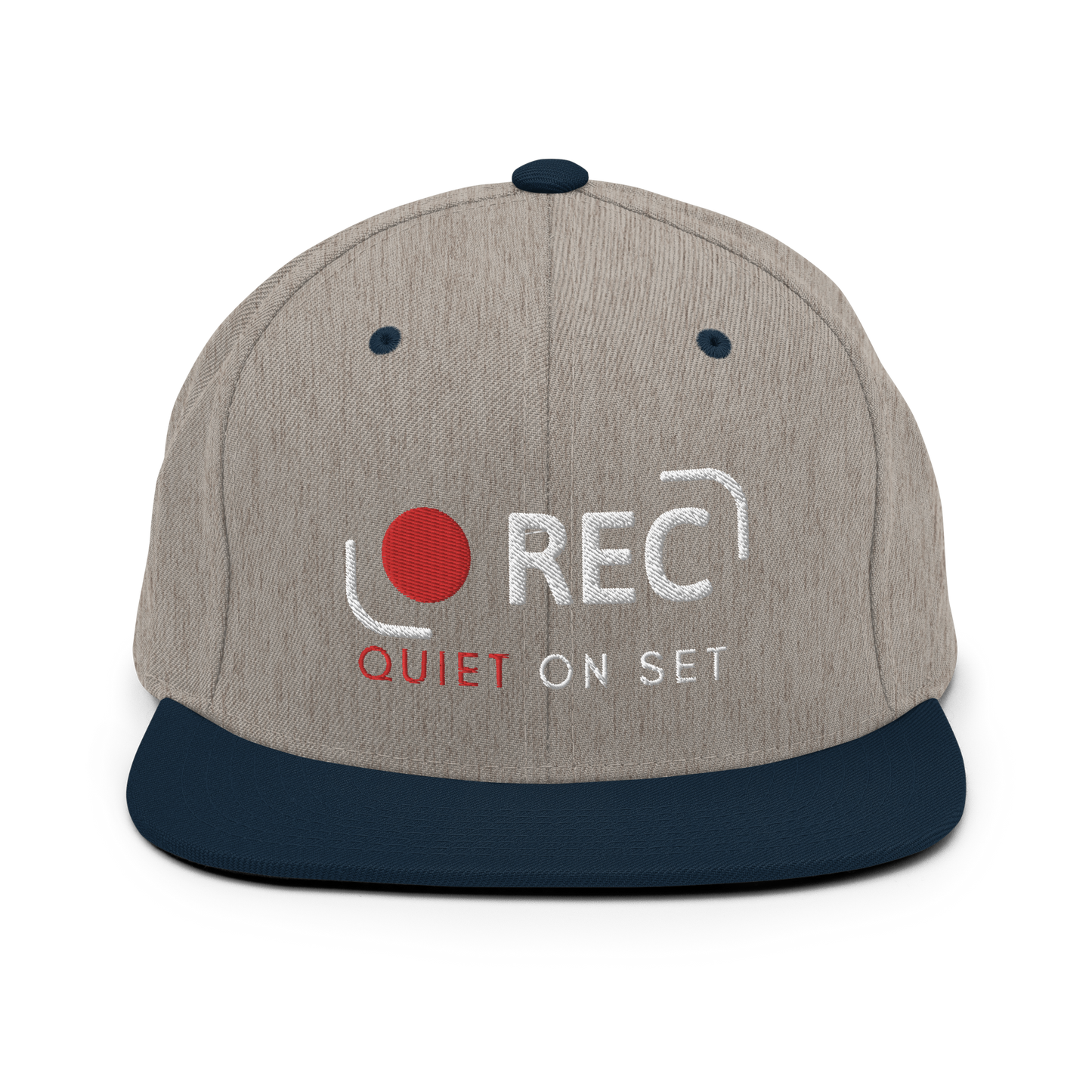 REC - Quiet On Set Snapback Hat (Variant B)