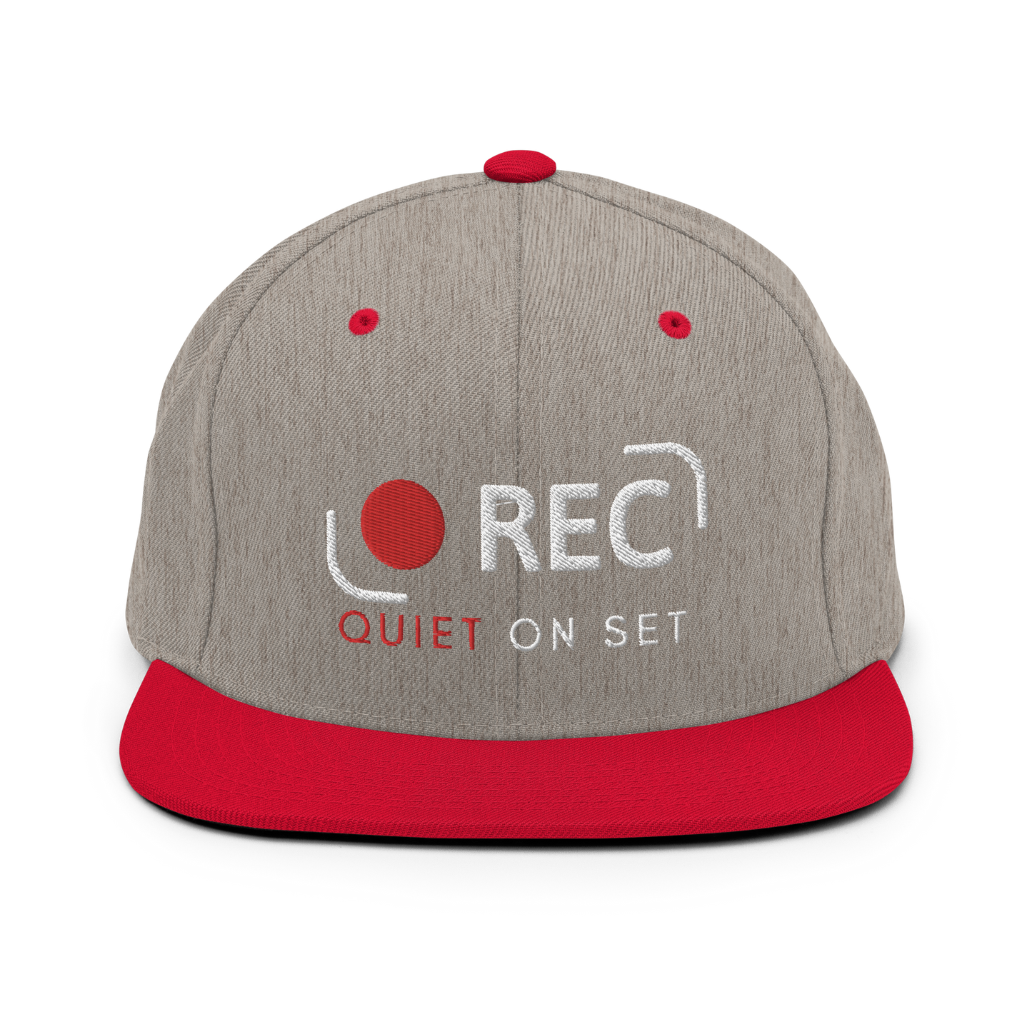 REC - Quiet On Set Snapback Hat (Variant B)