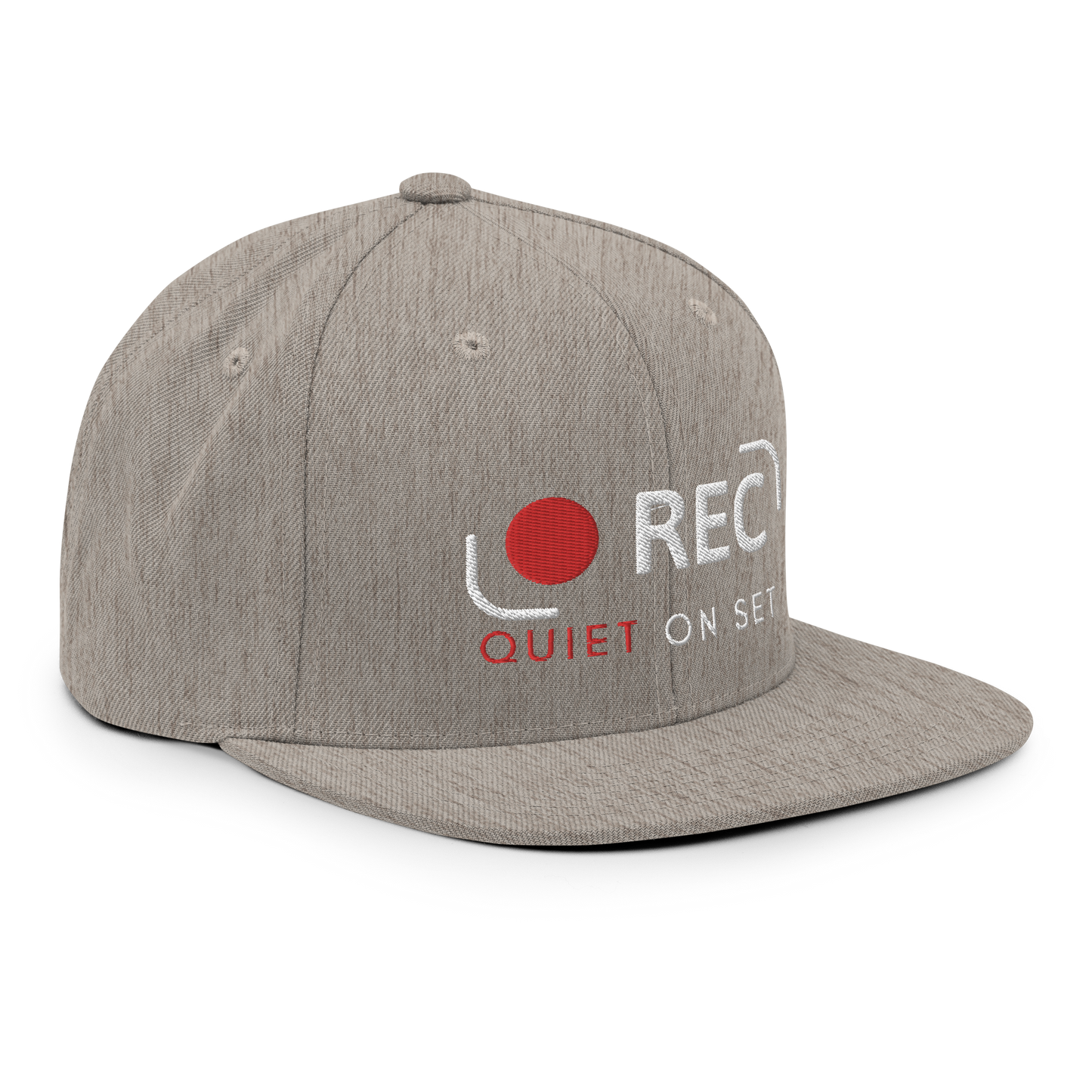 REC - Quiet On Set Snapback Hat (Variant B)