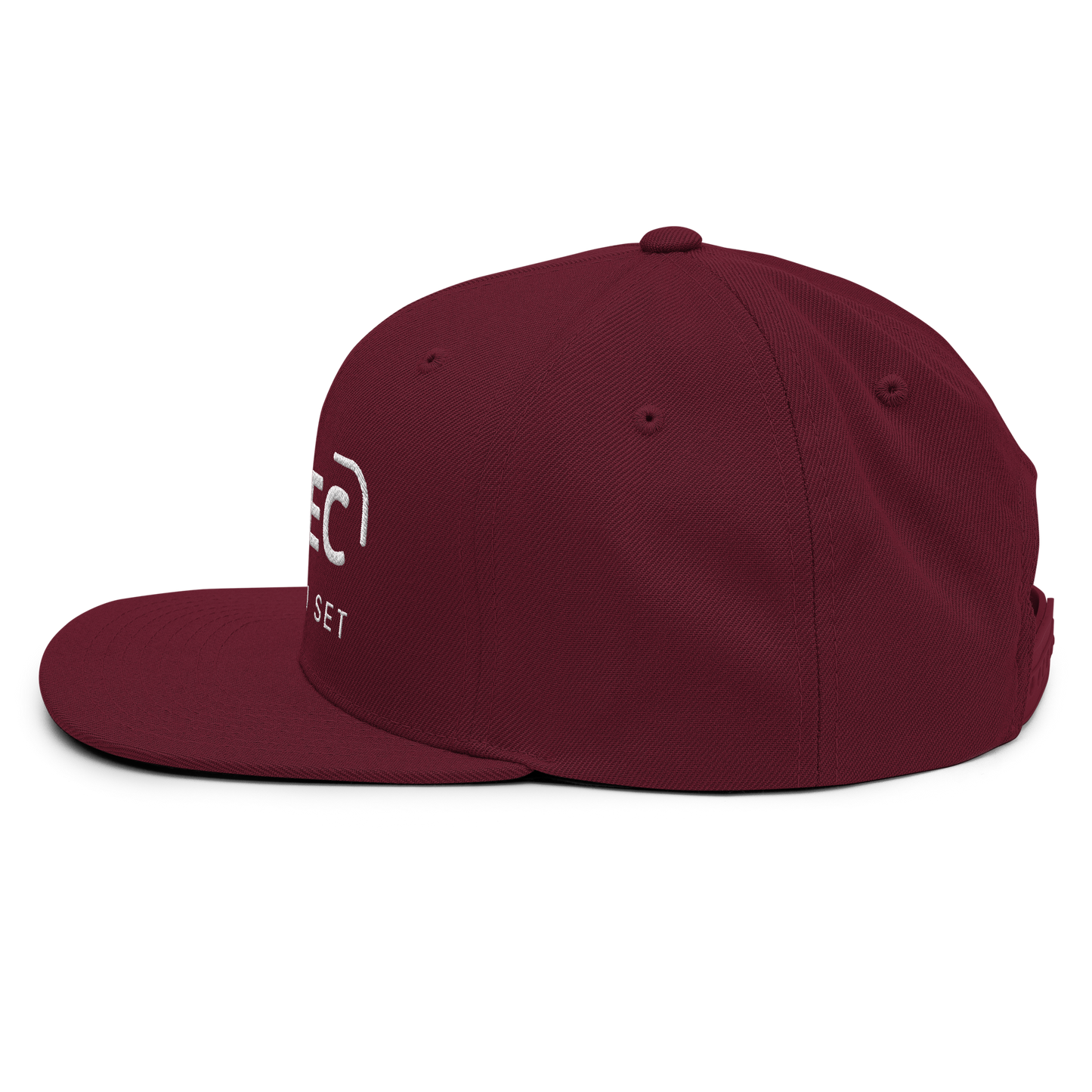 REC - Quiet On Set Snapback Hat (Variant B)