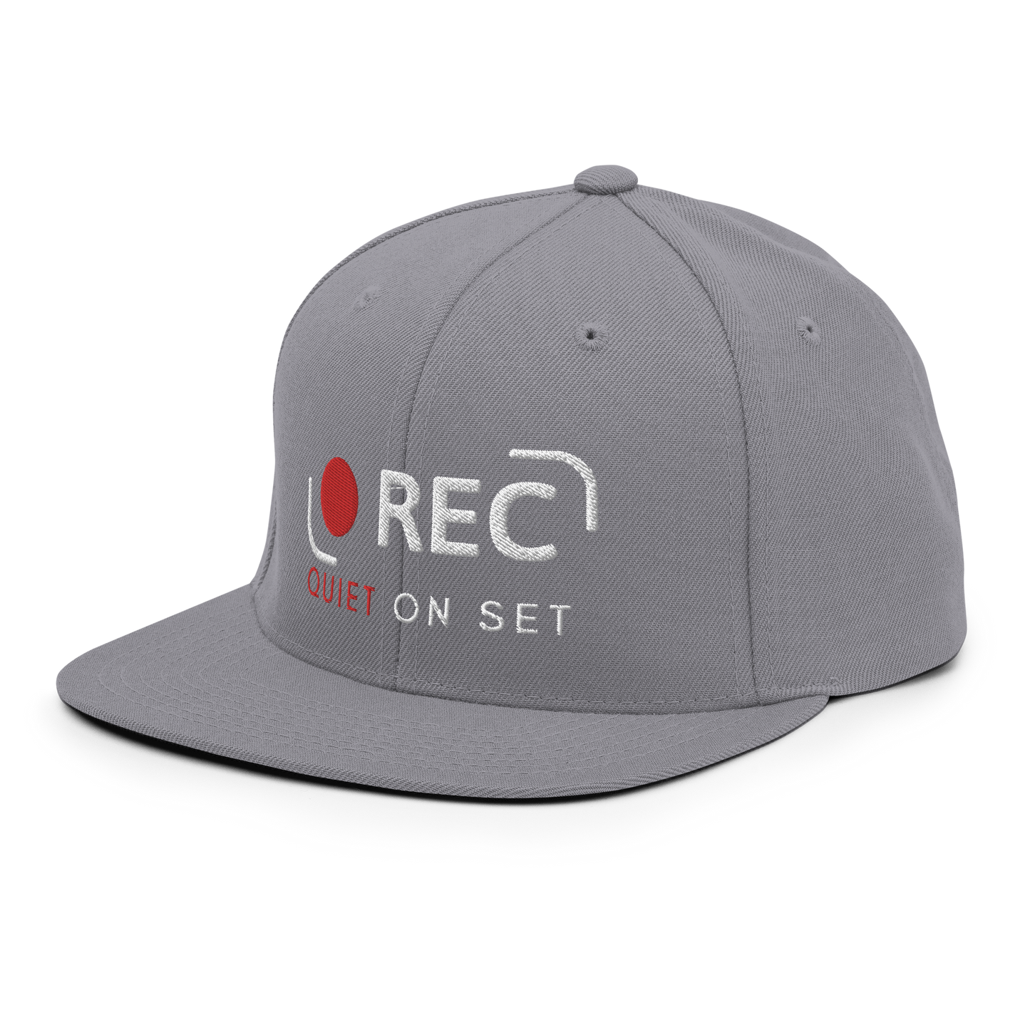 REC - Quiet On Set Snapback Hat (Variant B)