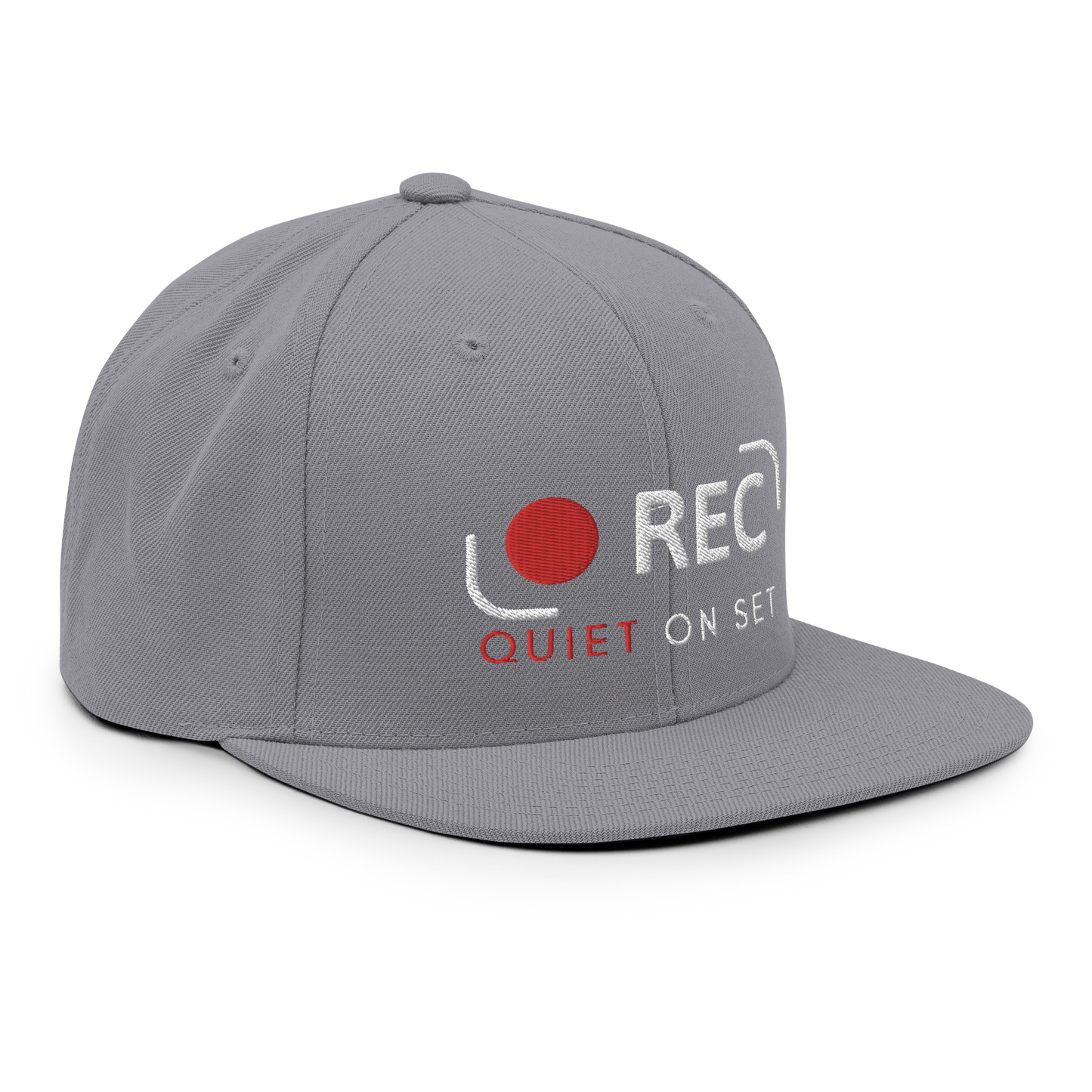 REC - Quiet On Set Snapback Hat (Variant B)