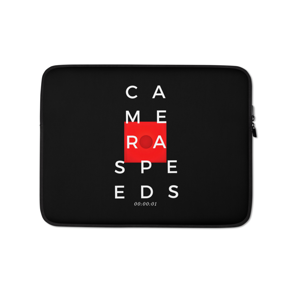 Camera Speeds - Laptop Sleeve