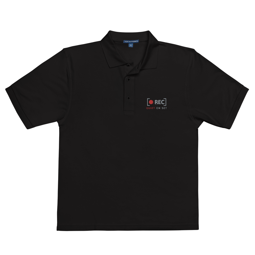 REC - Quiet On Set Premium Polo (Variant A)