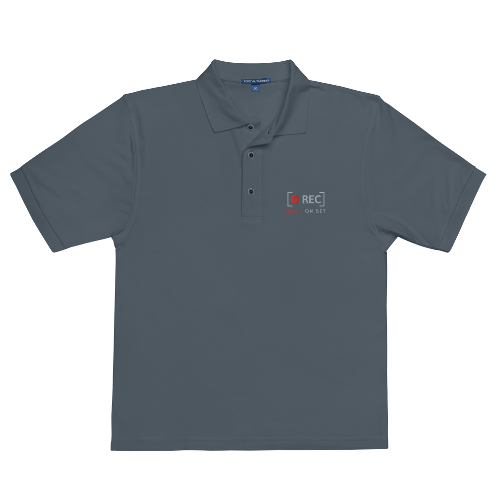 REC - Quiet On Set Premium Polo (Variant A)