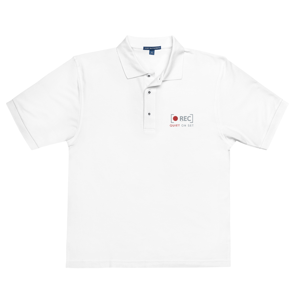 REC - Quiet On Set Premium Polo (Variant A)
