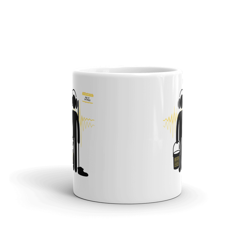 Hi, I'm Here To Fix It In Post (Clean Up) - Mug (Yellow Variant)