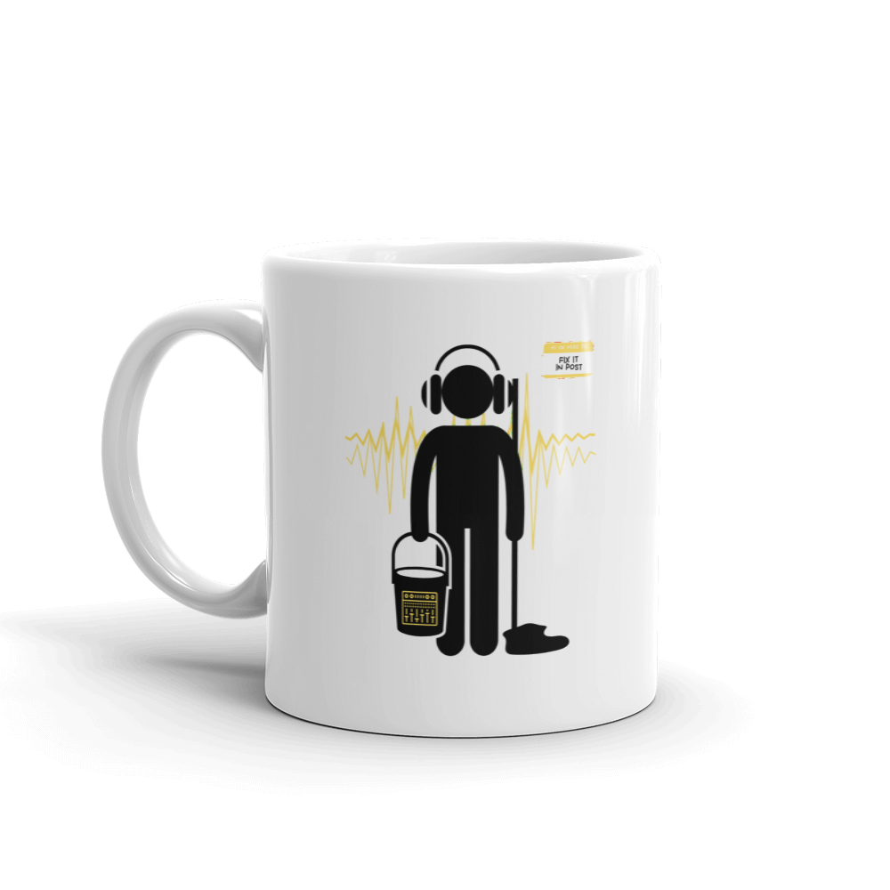 Hi, I'm Here To Fix It In Post (Clean Up) - Mug (Yellow Variant)