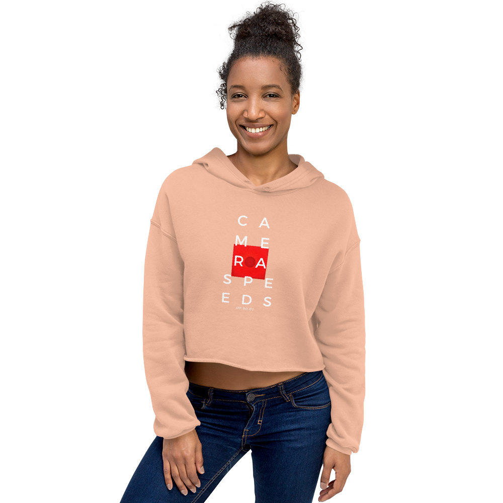 Camera Speeds - Crop Hoodie