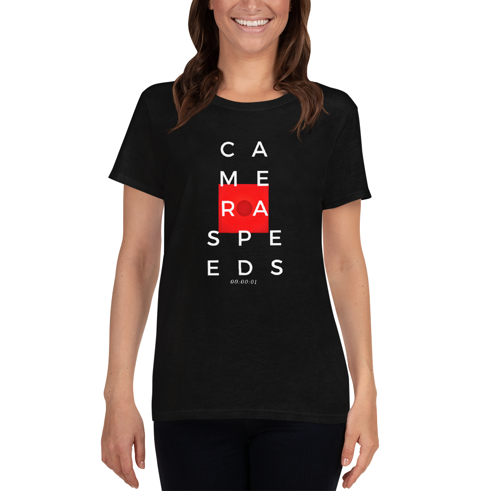 Camera Speeds - Short sleeve t-shirt (White Variant)