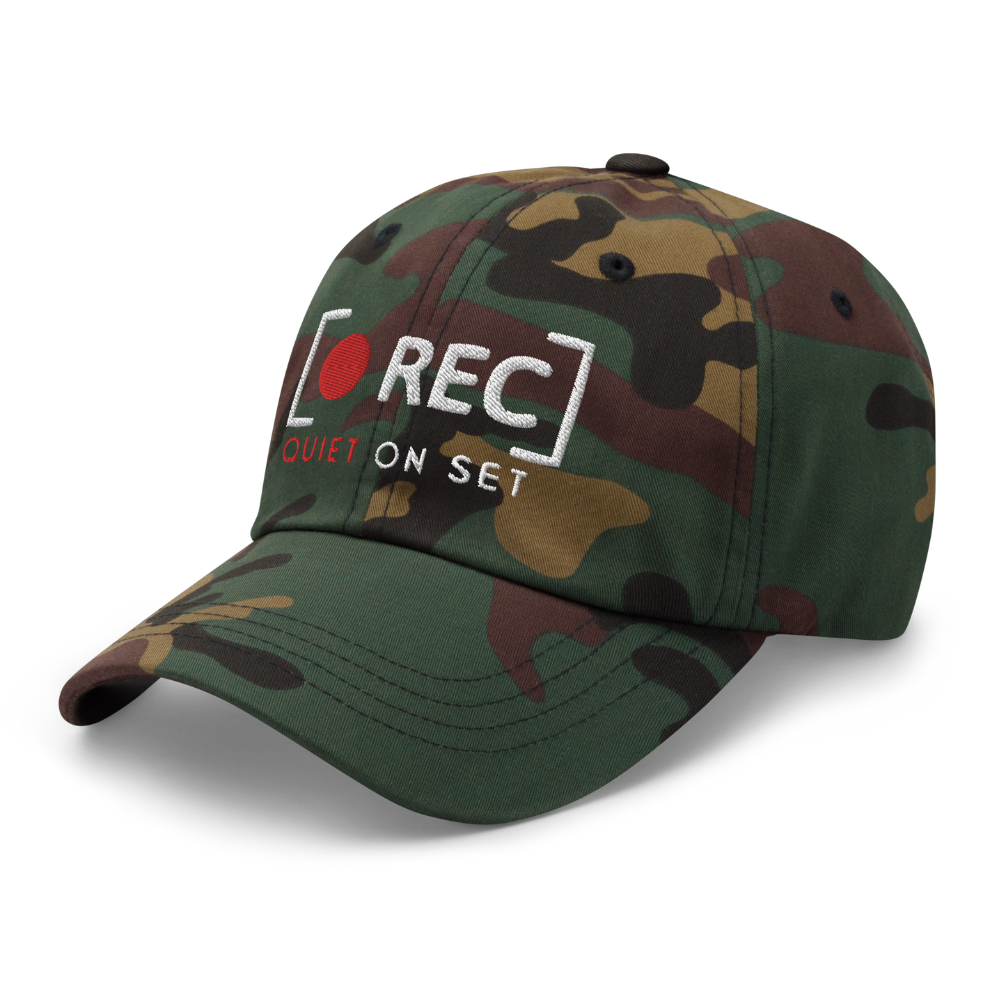 REC -Quiet On Set Classic Dad Hat (Variant A)