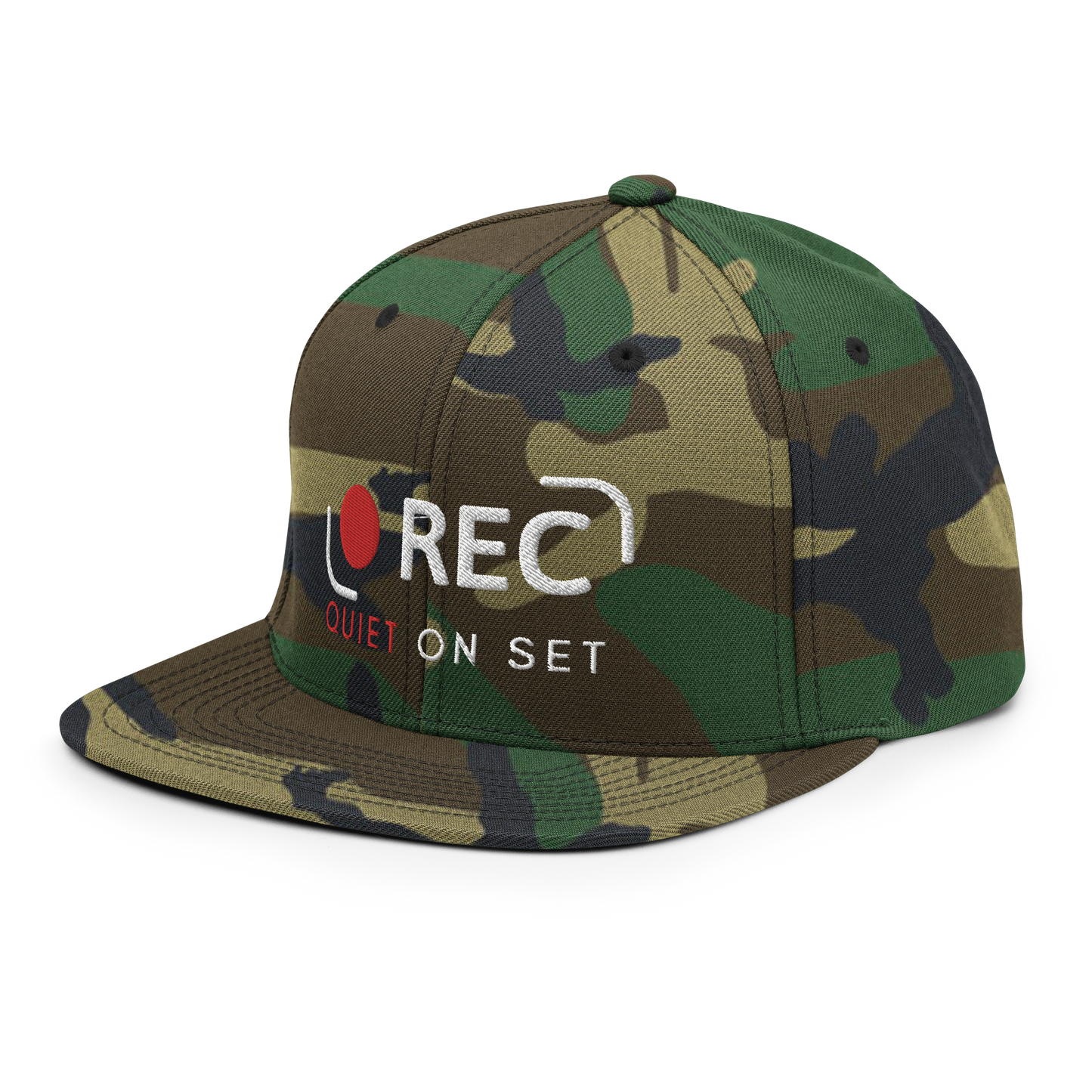 REC - Quiet On Set Snapback Hat (Variant B)