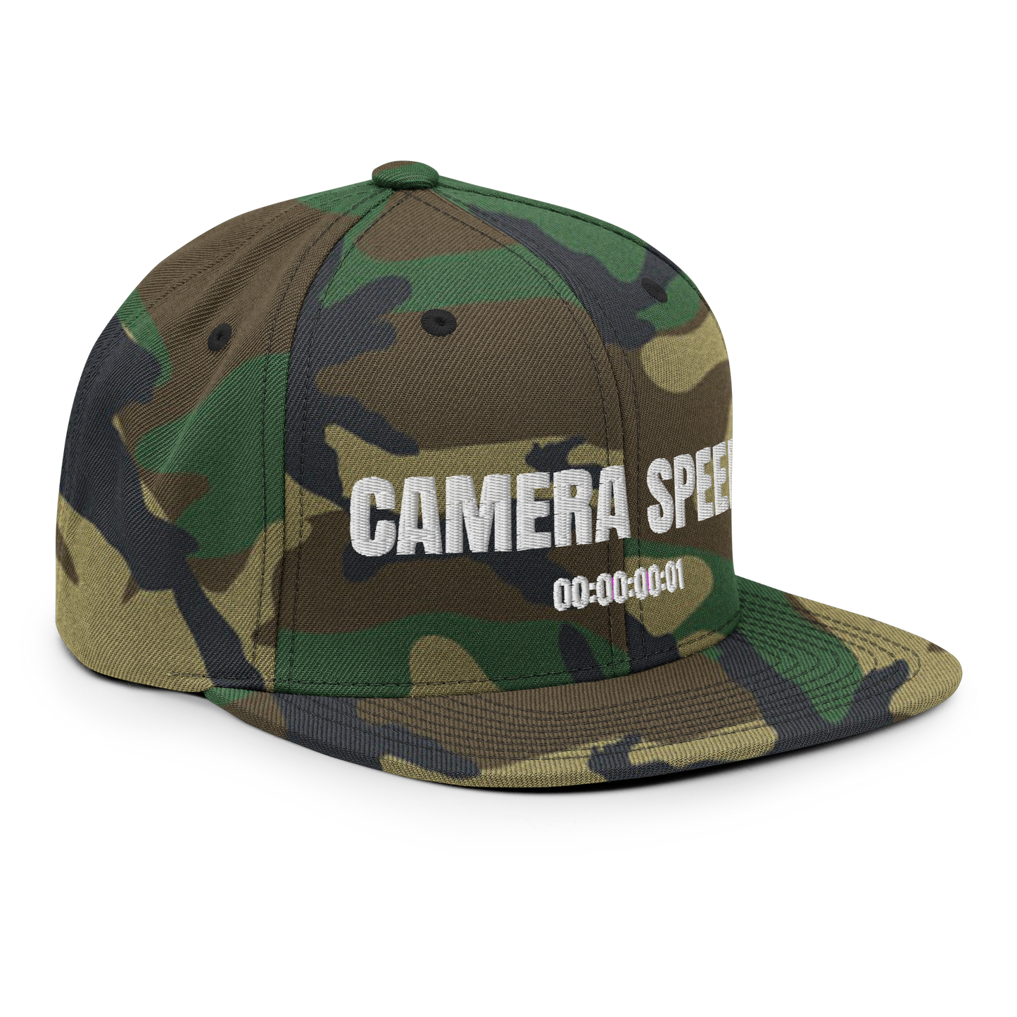 Camera Speeds Snapback Hat