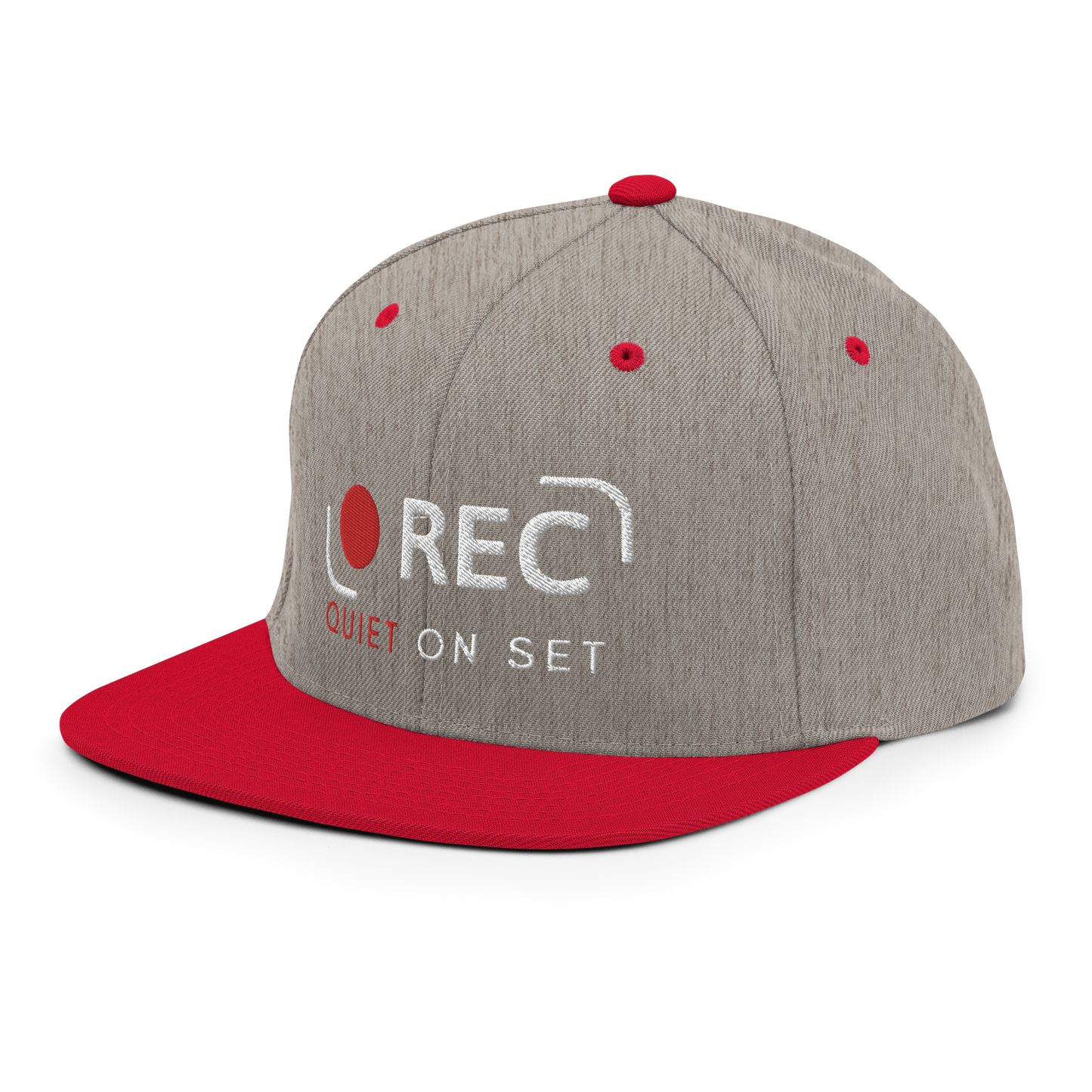 REC - Quiet On Set Snapback Hat (Variant B)