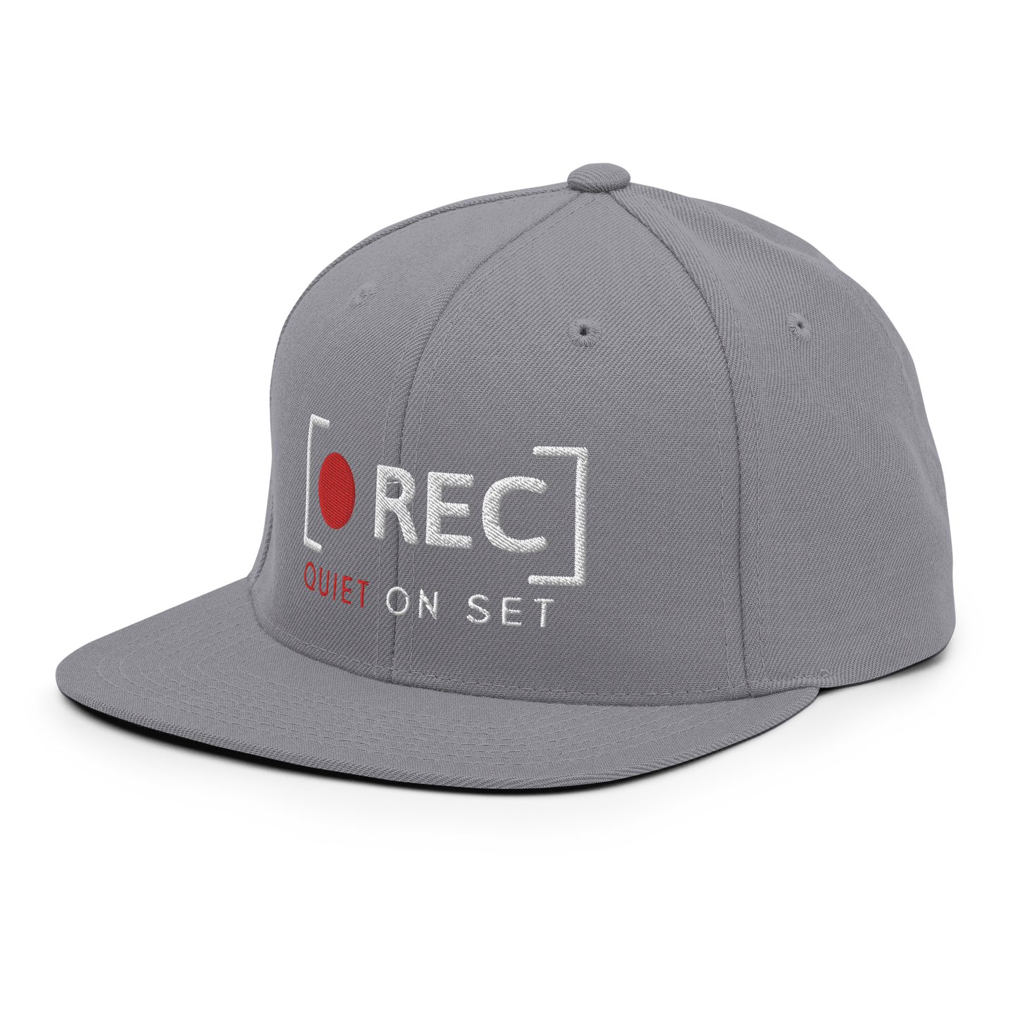 REC - Quiet On Set Snapback Hat (Variant A)