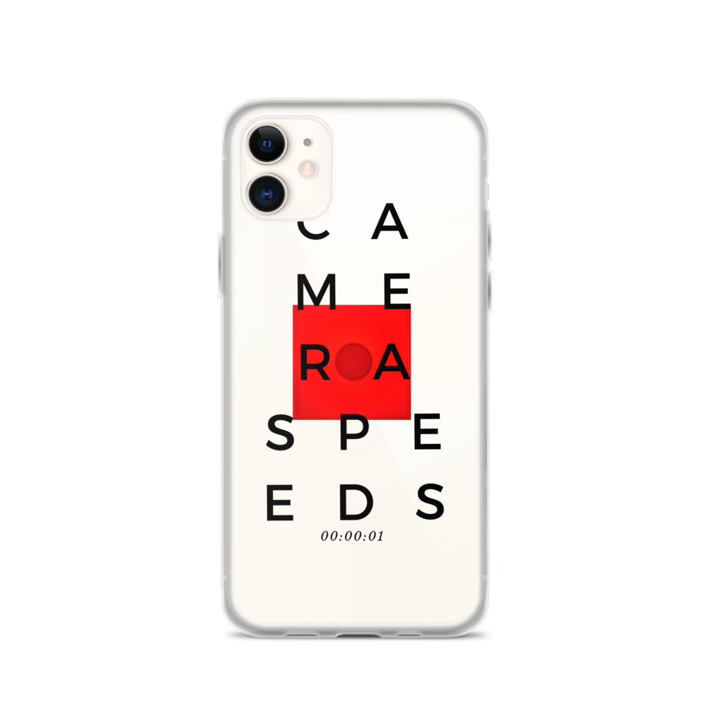 Camera Speeds - iPhone Case