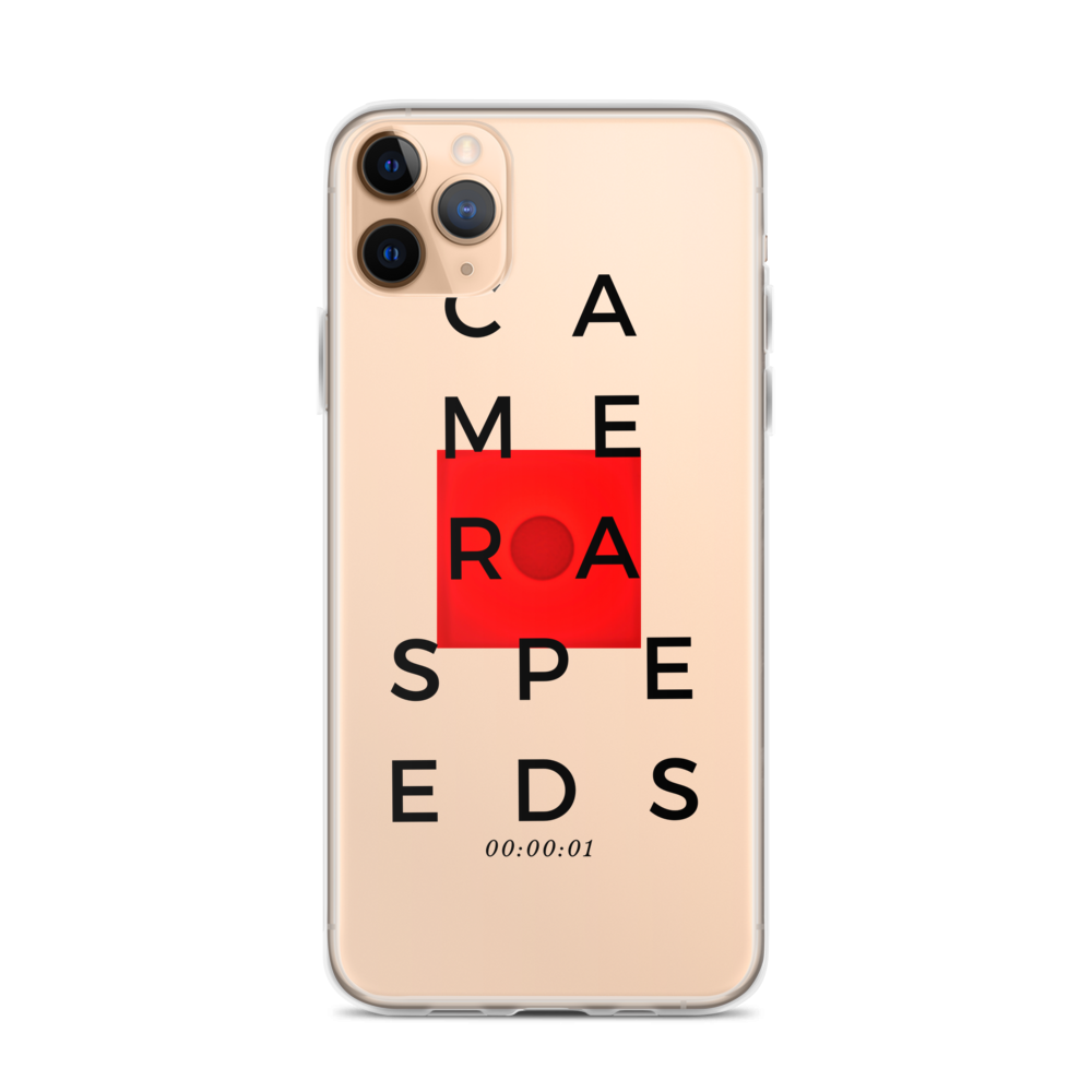 Camera Speeds - iPhone Case