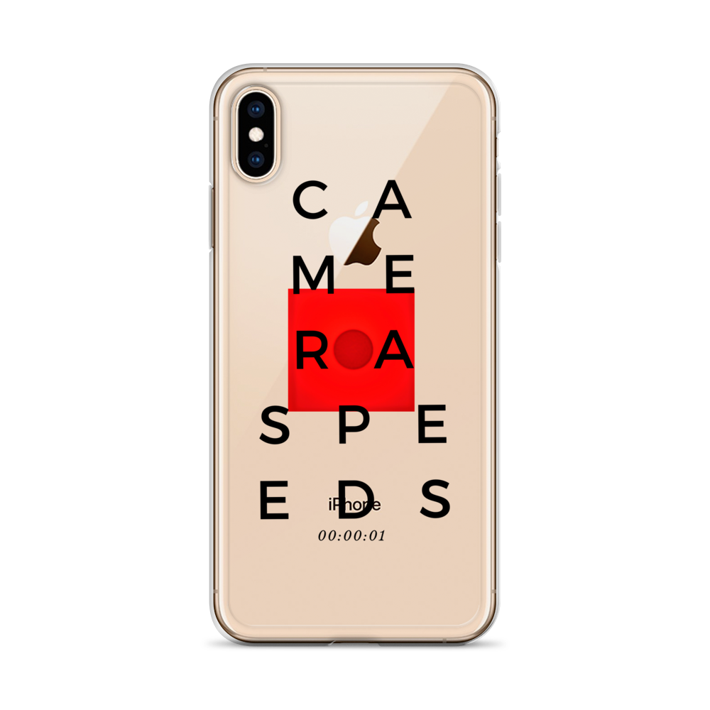 Camera Speeds - iPhone Case