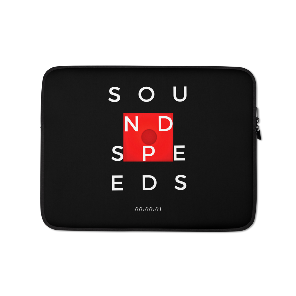 Sound Speeds - Laptop Sleeve