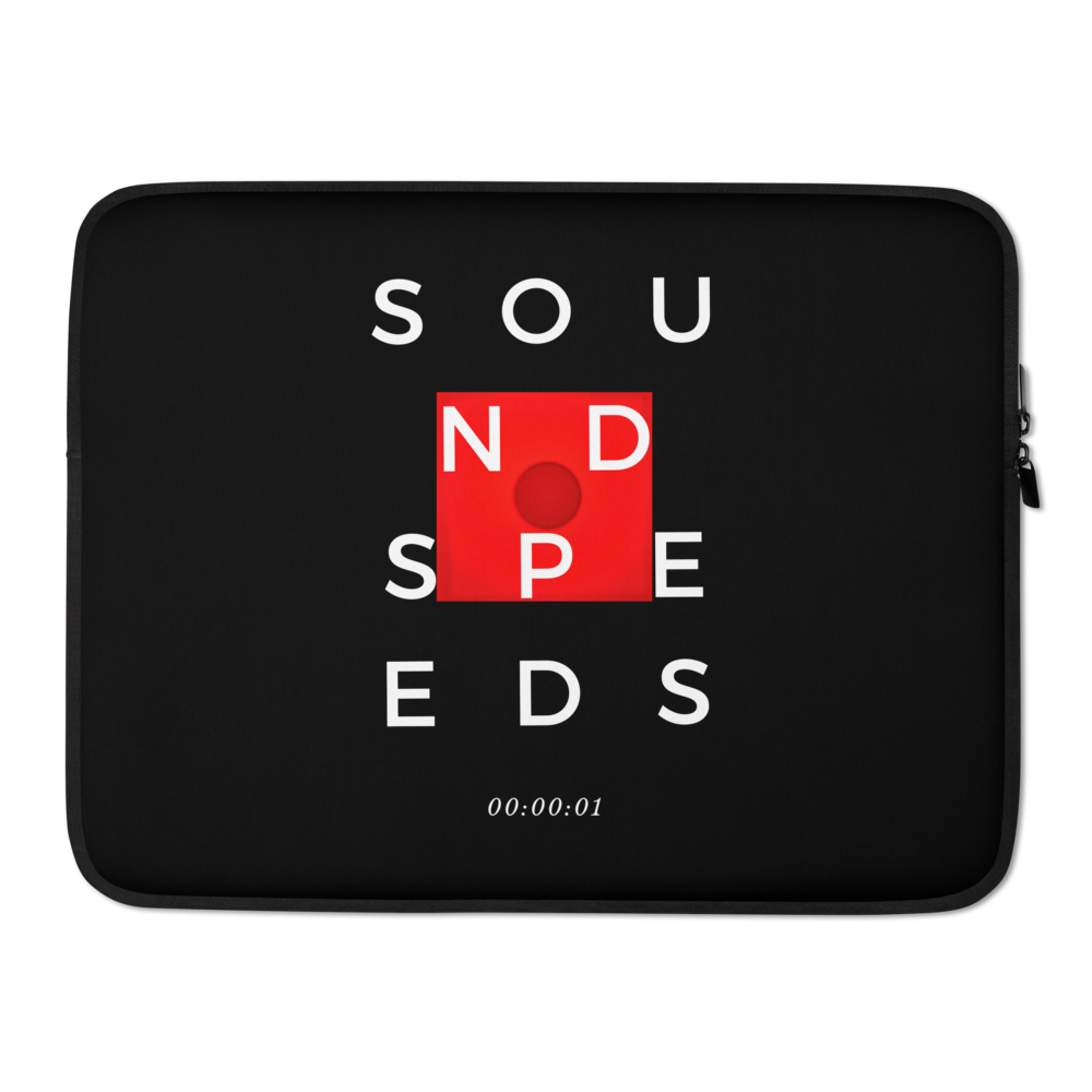 Sound Speeds - Laptop Sleeve