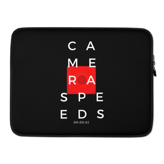 Camera Speeds - Laptop Sleeve