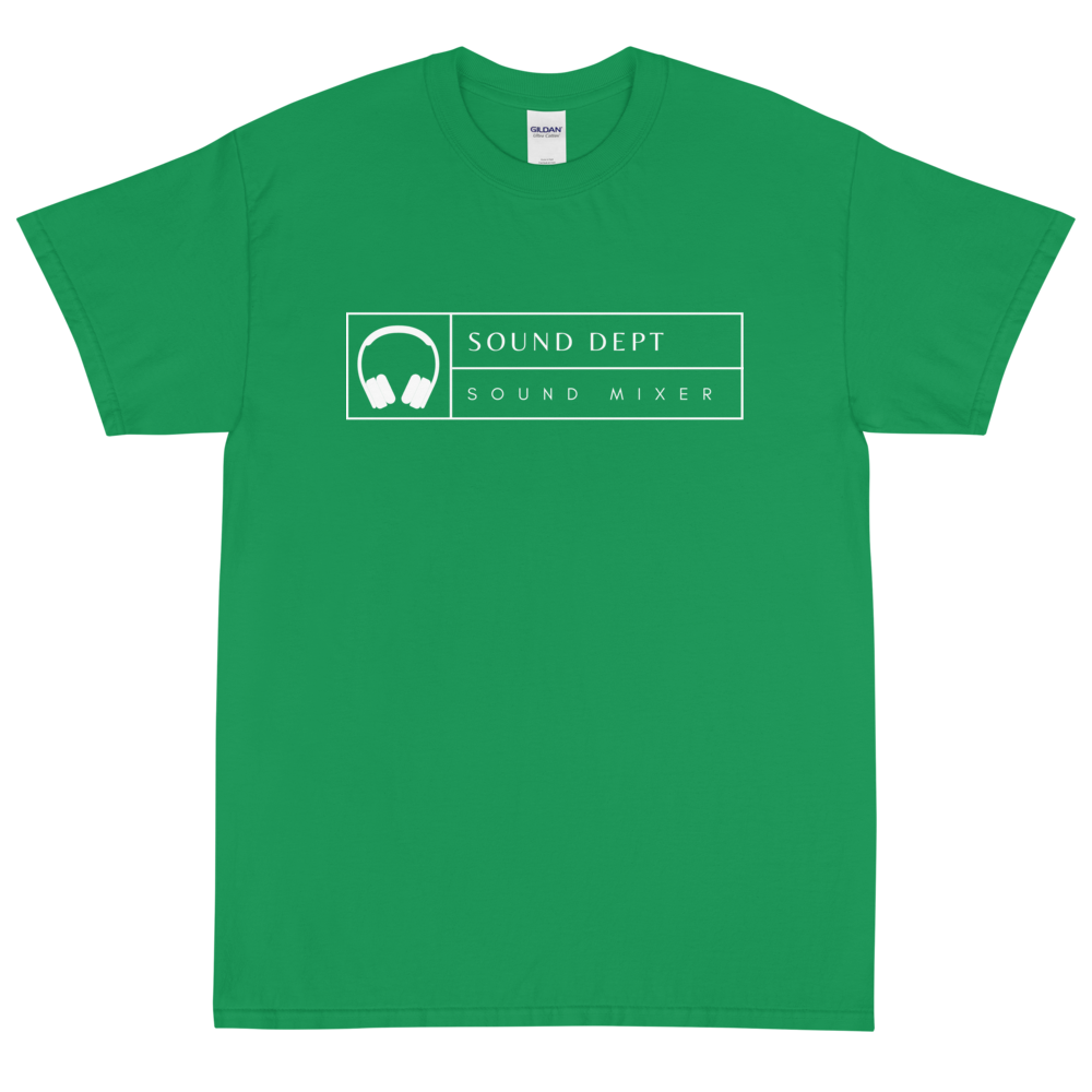 Sound Dept (Sound Mixer) - Short Sleeve T-Shirt (White Variant)