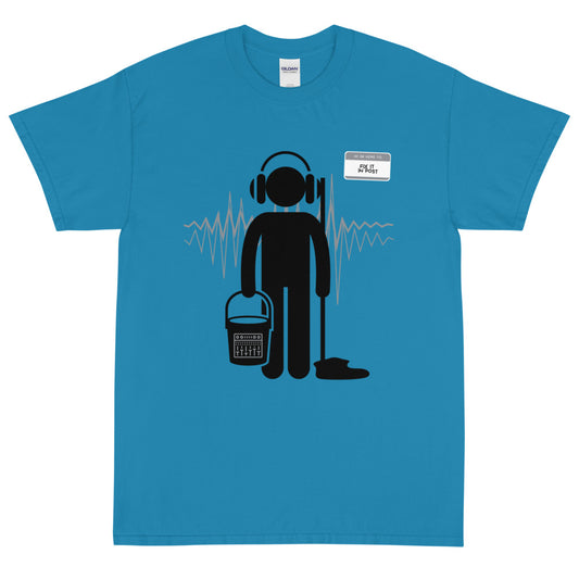Fix It In Post (Clean Up) - Short Sleeve T-Shirt (Sound Variant)