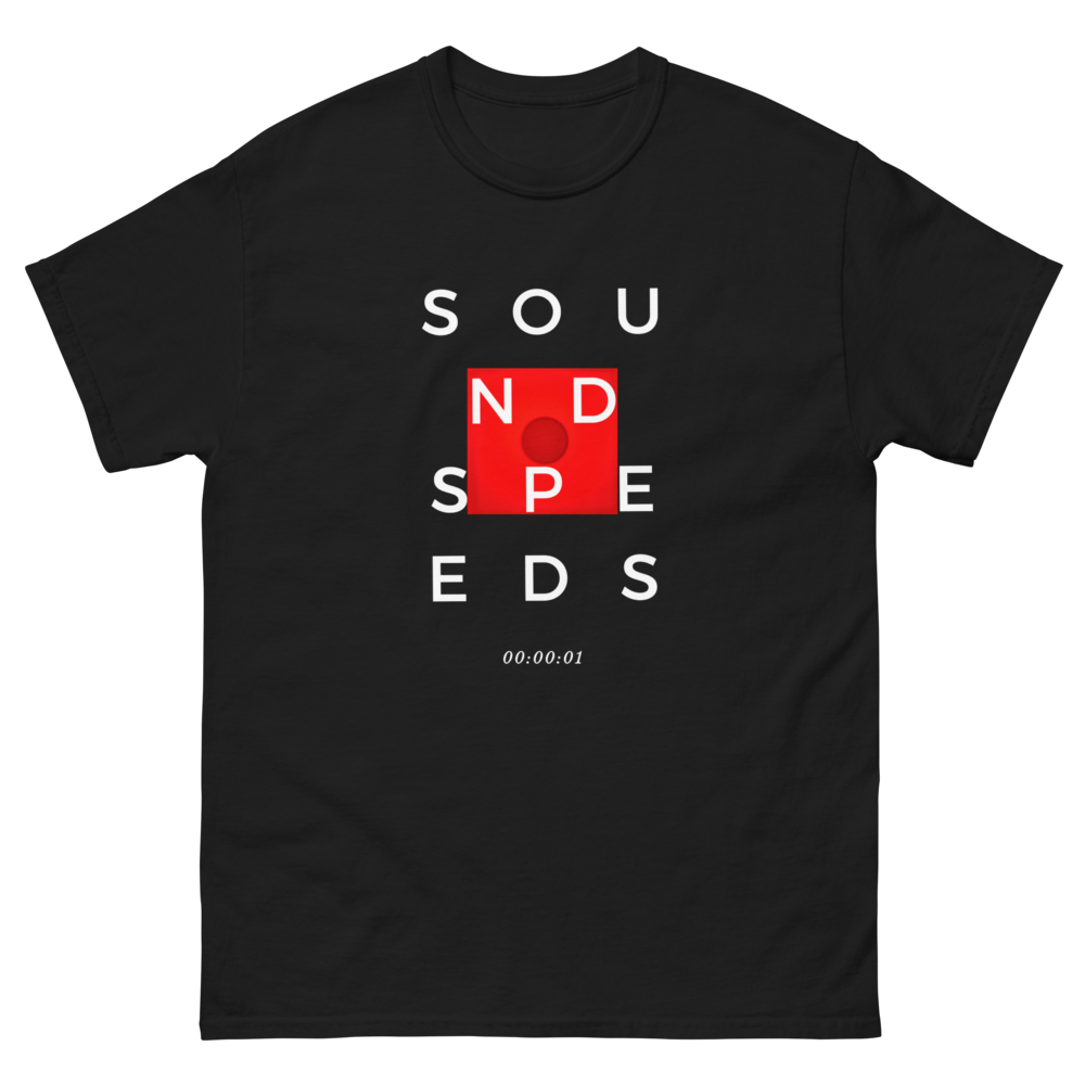 Sound Speeds - Heavyweight Tee (Black Variant)