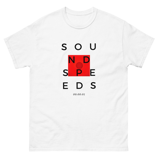 Sound Speeds - Heavyweight Tee (White Variant)