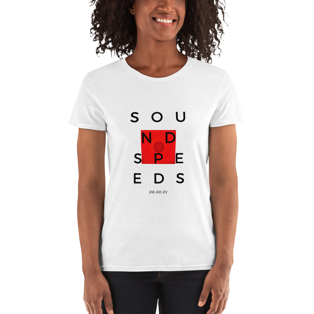 Sound Speeds - Short sleeve t-shirt (Black Variant)